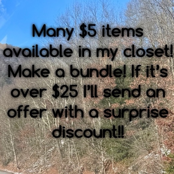Bundle Deal Announcement - $5 Items Available - Picture 1 of 1
